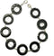 7 Inch 1 Strand MOP Black 10 Pieces Beads Size 15x15mm Shape Round Cut Smooth Making, Beading & Craft Supplies TMFBA14...