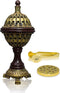AM Lux Globe Incense Burner - Bakhoor Cone Holders | Insence bukhoor Burners| Frankincense Burner Charcoal | Mabkhara | for Office & Spiritual Déc...
