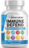 Clean Nutraceuticals Immune Defense Support Supplement 8 in 1 with Zinc 50mg Quercetin, VIT C 1000mg, Vitamin D3 5000 IU, Elderberry, Ginger - Imm...