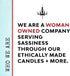 Malicious Women Candle Co - Engaged AF, Pink Chandelier Infused with: The Same Penis Forever..., 9 oz...