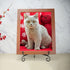 LIONWEI LIONWELI Large Iron 10 inch plate stand Holder Picture Frame stand Easel Display stand Black...