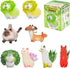 52TOYS Vegetables Fairy 1st Action Figure, 1Pc Collectible Toy Kawaii Creative Gift Room Decor Desktop Decoration 3.5 Inch, Gift for Birthday Part...