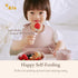 Toddler Utensils, Toddler Forks and Spoons, Baby Spoons Self Feeding, Stainless Steel Baby Silverware with BPA Free Silicone Easy Grip, 8 Months+ ...