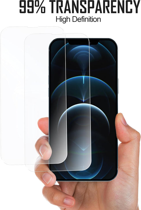 2 in 1 Screen Protectors with Easy Installation Compatible with iPhone 14 Pro Max...