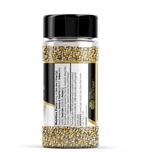 GranAroma Everything Bagel Seasoning, 2.4 oz, Spices & Seeds, Delicious Seasoning Mix, Crunchy...