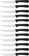 Steak Knives Serrated Set, Restaurant Quality, Stainless Steel, 4.25-Inch, Pointed Tip (12)...