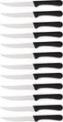 Steak Knives Serrated Set, Restaurant Quality, Stainless Steel, 4.25-Inch, Pointed Tip (12)...