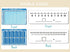 Set of Dry Erase Addition, Subtraction, Multiplication, and Division Practice White Board, Mathematics Board with a 4" x 2.5" Multiplication Chart...