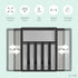 ELTOW Large Expandable Silverware Drawer Organizer, 8 Compartment Non-Slip & Adjustable Silverware Organizer for Drawer, Kitchen Organization for ...