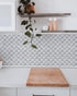 Art3d 10 Ft Peel and Stick Trim for Backsplash Tile Edge, Self-Adhesive Liner for Corner Decor in Silver...