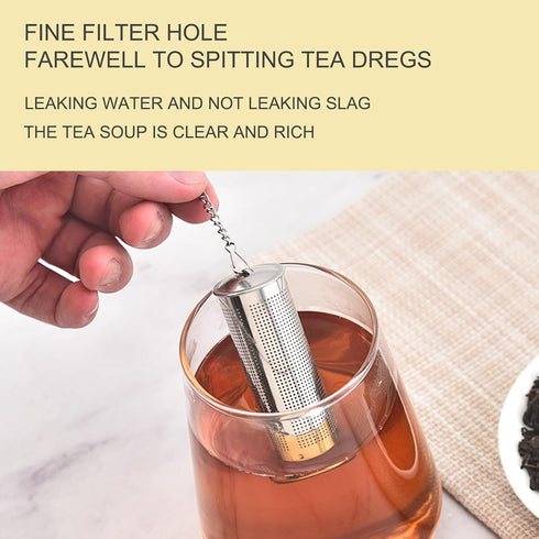 Stainless Steel Filter Tea Ware, Tea Filter, Tea Leakage Filter, 304 Material Guarantee, Easy To Clean And Convenient Tea Artifact, Suitable For O...