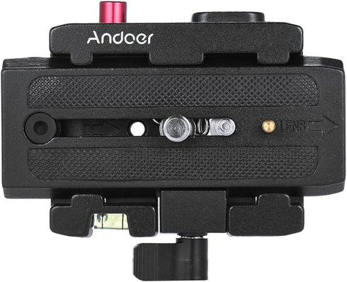 Andoer Quick Release Plate for Manfrotto 501 500Ah 701HDV 503HDV Q5 Head,Camera Tripod Quick Release Adapter...