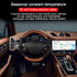 Car Steering Wheel Cover, Carbon Fiber Leather Vehicle Steering Wheel Protector, Sport Style and Anti-Slip Auto Interior Accessories, 15 Inch Univ...