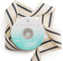 CT CRAFT LLC Ivory Cotton Black Stripes Ribbon 1.5" x 10 Yards for Home Décor Gift Present Wrapping DIY Crafts Birthday Wedding Bouquet Christmas...