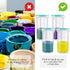 Touch up Paint Container Touch up Cups Paint Storage Cups with Lids Paint Storage Containers Airtight Paint Container with Stainless Steel Mixing ...