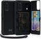 TORU CX PRO Case for Galaxy S20, with Card Holder | Slim Protective Cover with Hidden Credit Cards Wallet Flip Slot Compartment Kickstand | Includ...