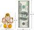 BangBangDa Indian Ganesh Idol Car Dashboard - Hindu Ganesha Statue Elephant God India Ganpati Lord Murti Mandir Diwali Gifts Yoga Zen Meditation R...
