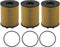 X AUTOHAUX 3pcs Engine Oil Filter with Seals No.68102241AA/73500049/71765460/71773176/6001073250 for KIA II 1.3L 2008-2018...