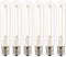 Westinghouse 5194120 3.5 Watt (40 Watt Equivalent) T6.5 Dimmable Clear Filament LED Light Bulb, Intermediate Base, 6 Pack...