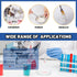 Glarks 17Pcs Capsule Filling Micro Lab Spoon Kits Sampling Spoon Mixing Spatula Laboratory Tiny Mixing Spatula Long Sampling Spoon for Powders Gel...