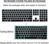 Silicone Keyboard Cover for Apple Magic Keyboard with Numeric Keypad MQ052LL/A (A1843) US Layout Ultra Thin Protector Skin (for Magic Keyboard (MQ...