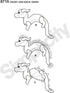 Simplicity 8715 Children's Stuffed Animal Dragon Toy Sewing Patterns by Beezee Art, One Size Only...