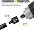 BOEN 3/4"F to 1/2"M Impact Socket Adapter, Cr-Mo Steel,Socket Adapter Set for Impact Driver Conversions...