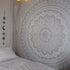 Popular Handicrafts Tapestry Wall Hanging Hippie Ombre Mandala Bohemian Hippy Metallic Shine Intricate Indian Tapestries Bedspread 54 x 82 Inches ...