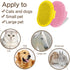 4Pack Pet Grooming Brush Kit, Aoche Dog Bath Brush Flea Comb for Dogs Pet Shampoo Brush Soothing Massage Rubber Comb Flea Lice Comb Cat Tear Stain...