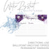 Floral Recipe Cards from Dashleigh, 48 Cards, 4x6 inches, The Gift Collection, Water-Resistant and Double-Sided (Violet Purple)...