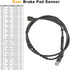 Rear Brake Pad Sensor for BMW F30 F31 F32 F33 228i 230i 320i 328i 428i 430i 435i 440i 328D 330E M2 M3 M4 Wheel Brake Wear Pads Replacement 3435679...