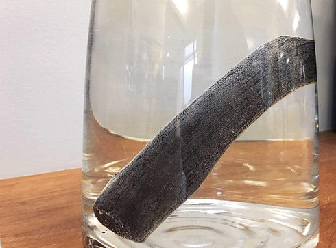 Binchotan Charcoal - Water Purifying Sticks for Great-Tasting Water from Kishu, Japan - Each Stick Filters up to 2 Liters of Water - 2 Sticks...
