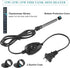 HITOP 35W Super Mini Aquarium Heater: Adjustable Heater for Small Fish Tank 4-10Gallons, with External Controller, Betta Heater for Fish Bowls(35W...