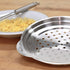 Spaetzle Lid and Scraper, Stainless-Steel Dumpling Maker and Spaetzle Noodle Maker...