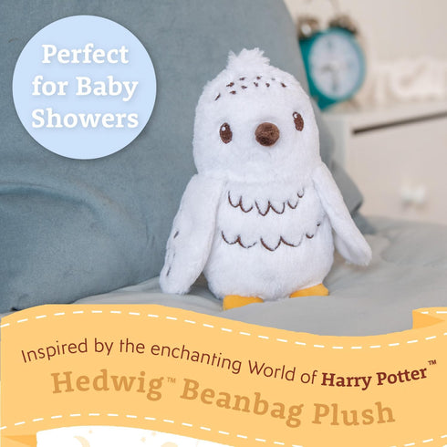 KIDS PREFERRED Harry Potter Hedwig 7 Inch Plush Snowy Owl Stuffed Animal for Babies, Toddlers, and Kids...
