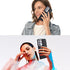 for Samsung Galaxy S21 Ultra Case with Card Holder and Strap for Women,Crossbody Lanyard,Ring Stand,Snap Clasp,Phone Wallet Cases 6.8 inch(Black)....