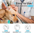 OBSEDE Dog Ear Cleaner - Dog Ear Cleaning Solution Naturally Reduce Dirt Wax Buildup Clear Cat Ear Drops Wash Gently Soothing Odor Control Easy to...