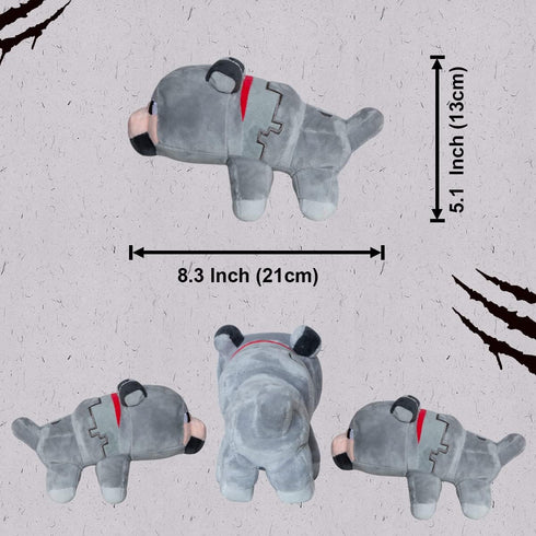 Wolf Plush Toys,8.3"/21cm Wolf Stuffed Animals,Game Plush Doll Toys, Plush for Christmas New Year Birthday Gift...