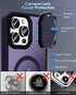 Silverback for iPhone 14 Pro Max Case with Camera Cover, MagSafe-Compatible Case with Built-in Stand, Magnetic Phone Case Translucent Matte Shockp...