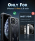 FNTCASE for iPhone 11 Pro Case: Military Grade Shockproof Dual Protective Cell Phone Cover with Kickstand - Rugged Full Protection Matte Textured ...