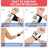 Portable Blood Pressure Monitor Wrist, Adjustable Wrist Blood Pressure Cuff 5.3-8.5in, BP Monitor Large LCD, 2x90 Memory, Blood Pressure Monitors ...