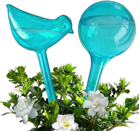 Plant Self Watering Globes - 10pcs Flower Self Watering Planter Insert, Plastic Self Watering Bulbs Auto for Plants, Garden Water Device Drippers ...