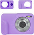 Digital Camera Silicone Case Compatible with CAMKORY/for Lecran/for VAHOIALD/for AiTechny FHD 1080P Kids Camera, Soft Lightweight Protective Sleev...