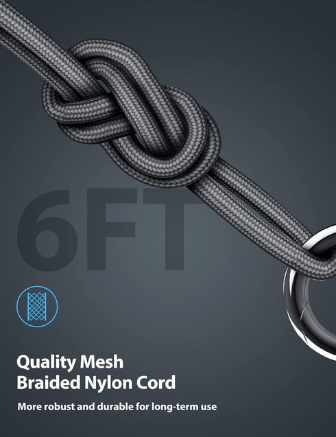 USB C Cable 6 ft for Xiaomi 120W HyperCharge Turbo Fast Charging,6A Type C Cable Premium Nylon Braided USB-C to USB A Charger for Xiaomi Pad 5 12 ...