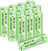 12PCS 1.2V 700mAh Ni-Cd AAA Rechargeable Battery for Garden Lights, Outdoor Solar Lights, Calculators, Children's Toys, Alarm Clocks, Flashlights ...