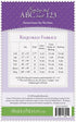 Shabby Fabrics Easy As ABC Quilt Pattern...
