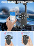 Rearview Mirror Phone Holder, 2024 Upgraded 360° Rotating Rear View Mount with Adjustable Arm Length, Multifunctional Universal Car All 4-7 Inch M...
