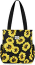 KAMO Floral Tote Bag - Waterproof Lightweight Handbags Travel Shoulder Bag for Hiking Yoga Gym Swimming Travel Beach...