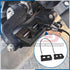 Hydraulic Steering Lock / 4" Outboard Motor Steering Lock, Stabilizers Fit in 4" Gaps, Keeping the Outboard Motor in Position When Towing - Transo...