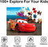 Generic NEILDEN Racing Car 100 Piece Puzzles Jigsaw Puzzle for Kids Ages 4-8 in a Portable Box for Children Learning Educational Puzzles...